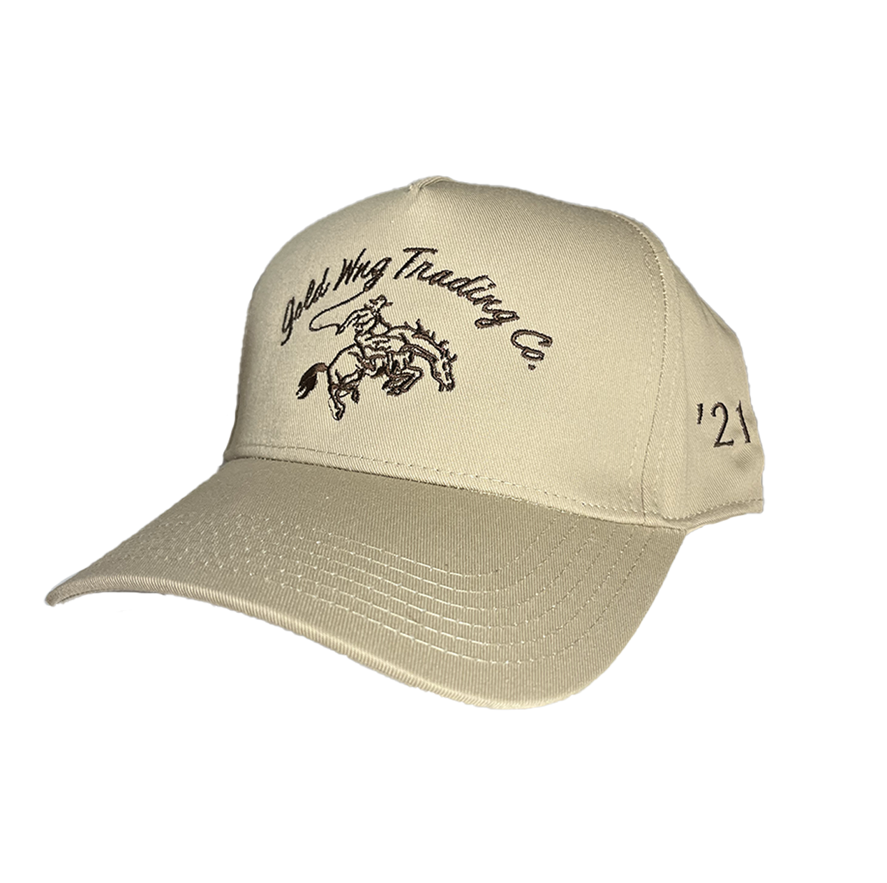 Staple Hat - Khaki/Espresso