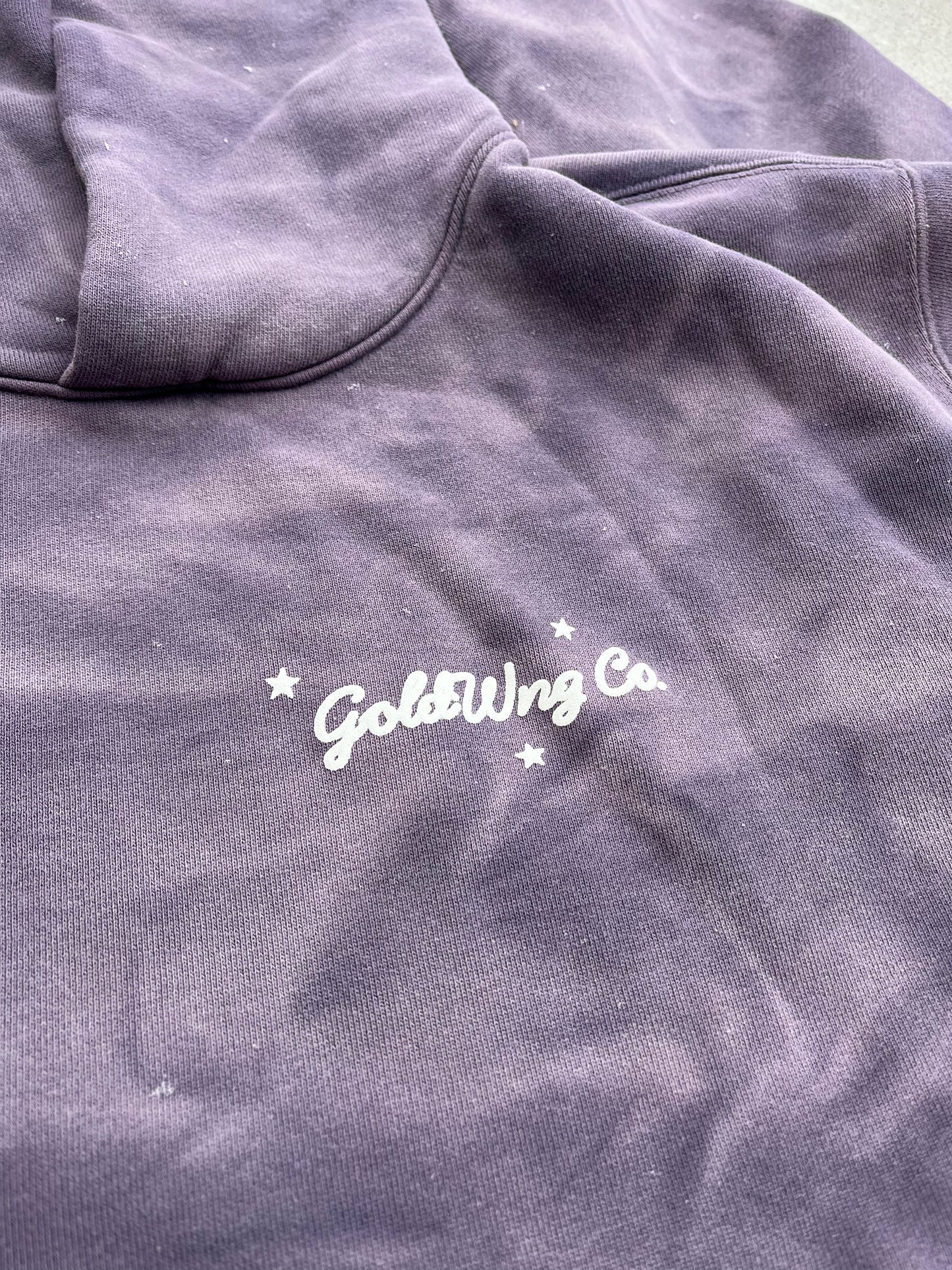 Broken Boots Hoodie in Magnet Gray