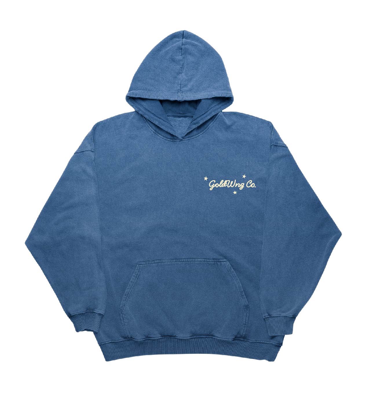 Broken Boots Hoodie in Costal Blue