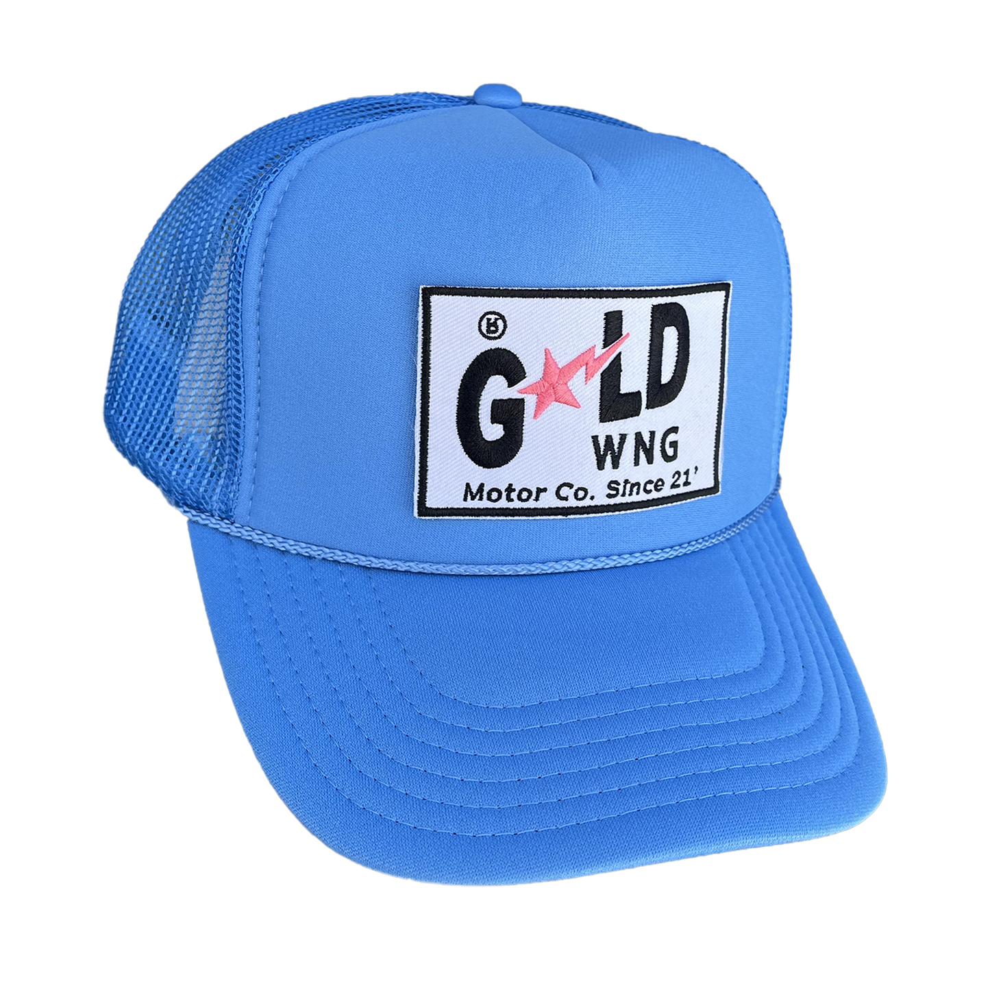 Baby Blue Trucker