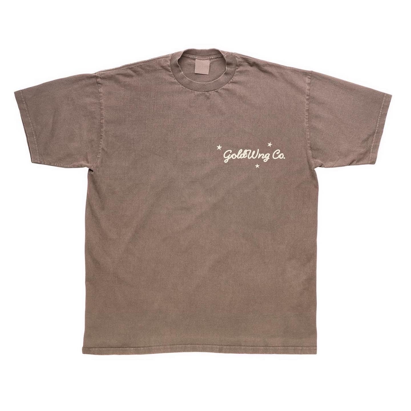 Broken Boots Tee in Mocha