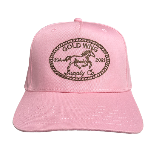 Lasso Hat / Pink & Chocolate