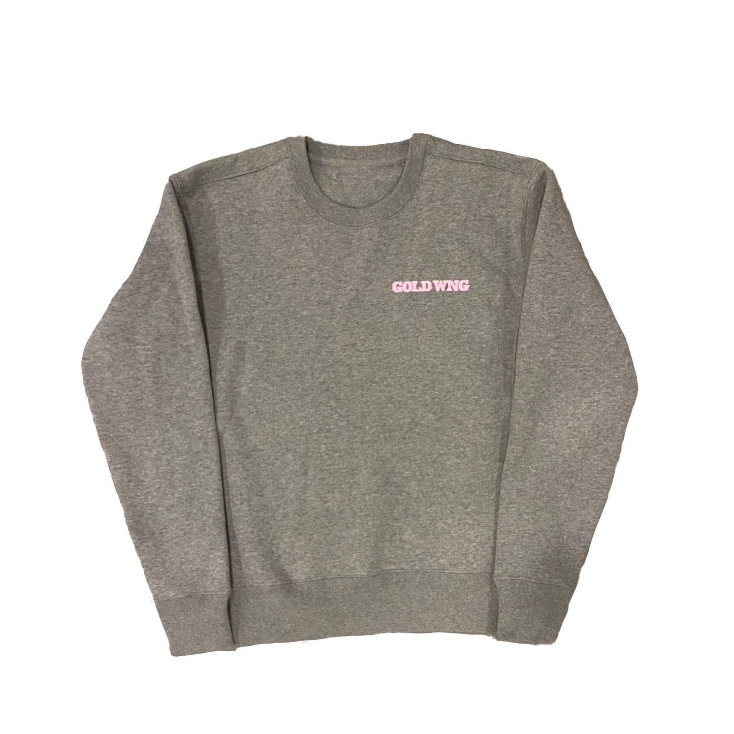 Circle Logo Crewneck Dark Grey & Pink