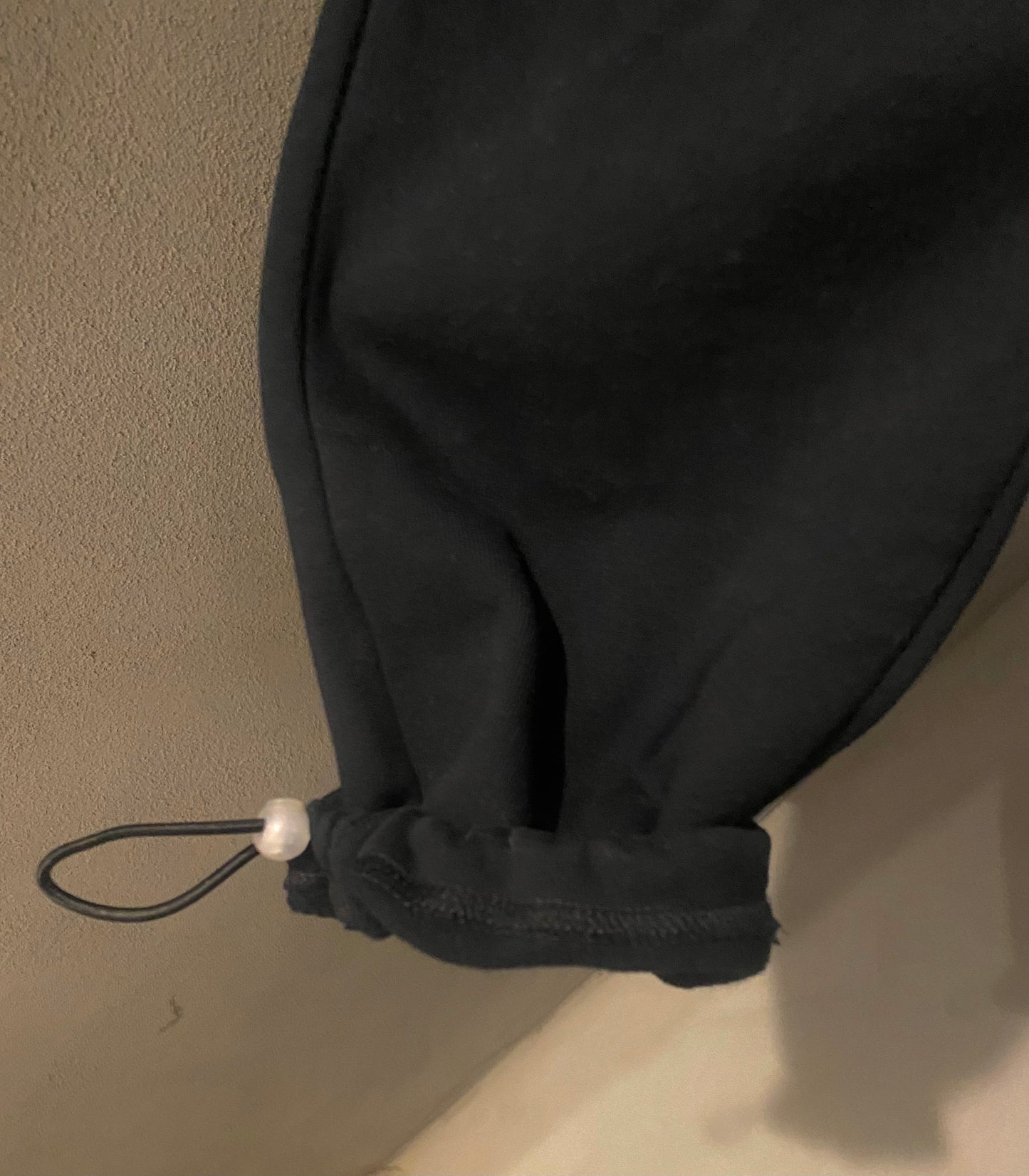 Logo Sweatpants in Black & Bone