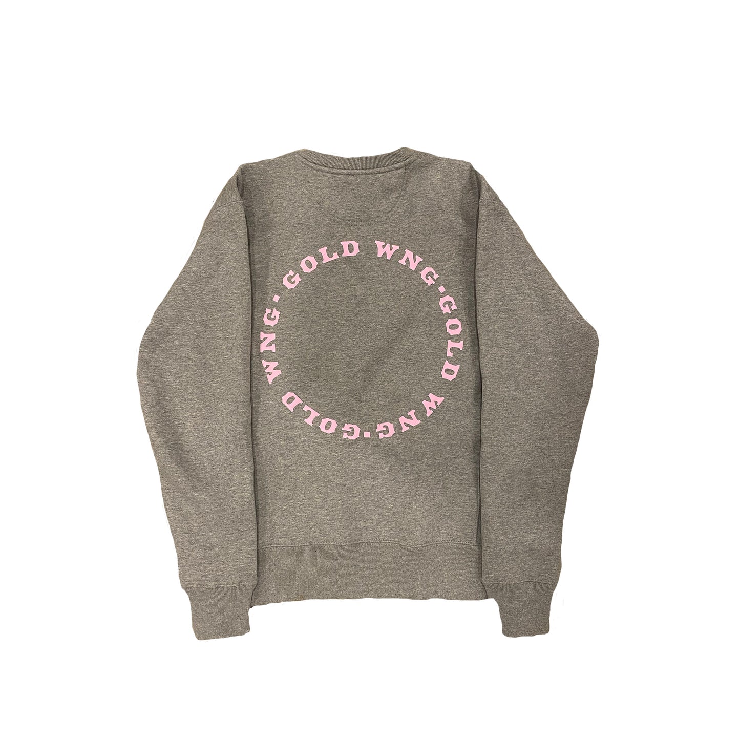 Circle Logo Crewneck Dark Grey & Pink